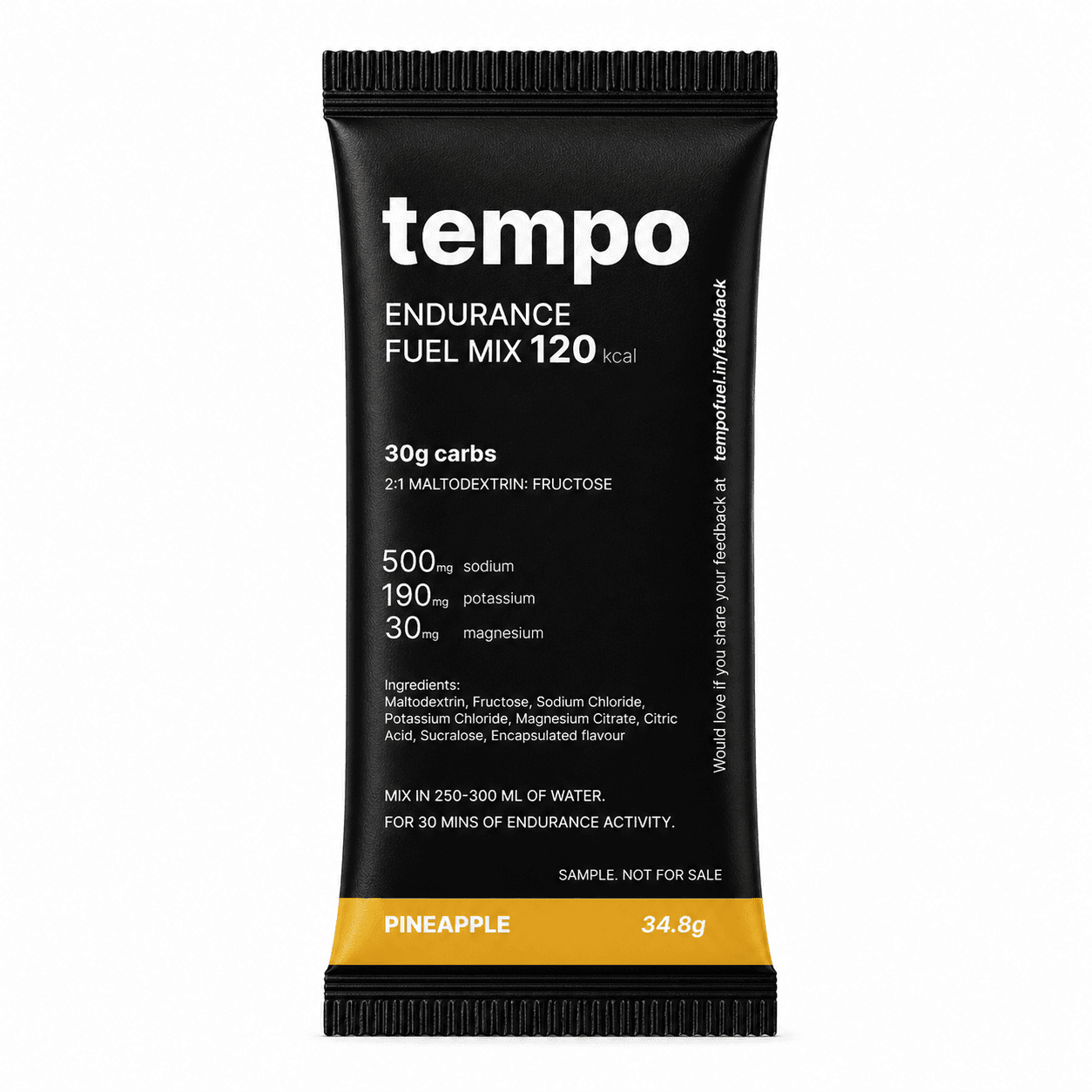 Endurance Fuel Mix powder sachet
